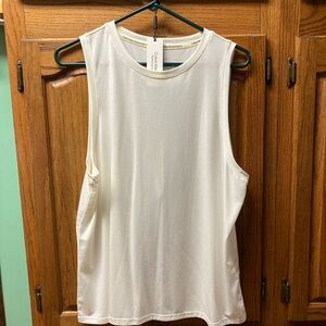 Calvin Klein Women's White Sleeveless Top
